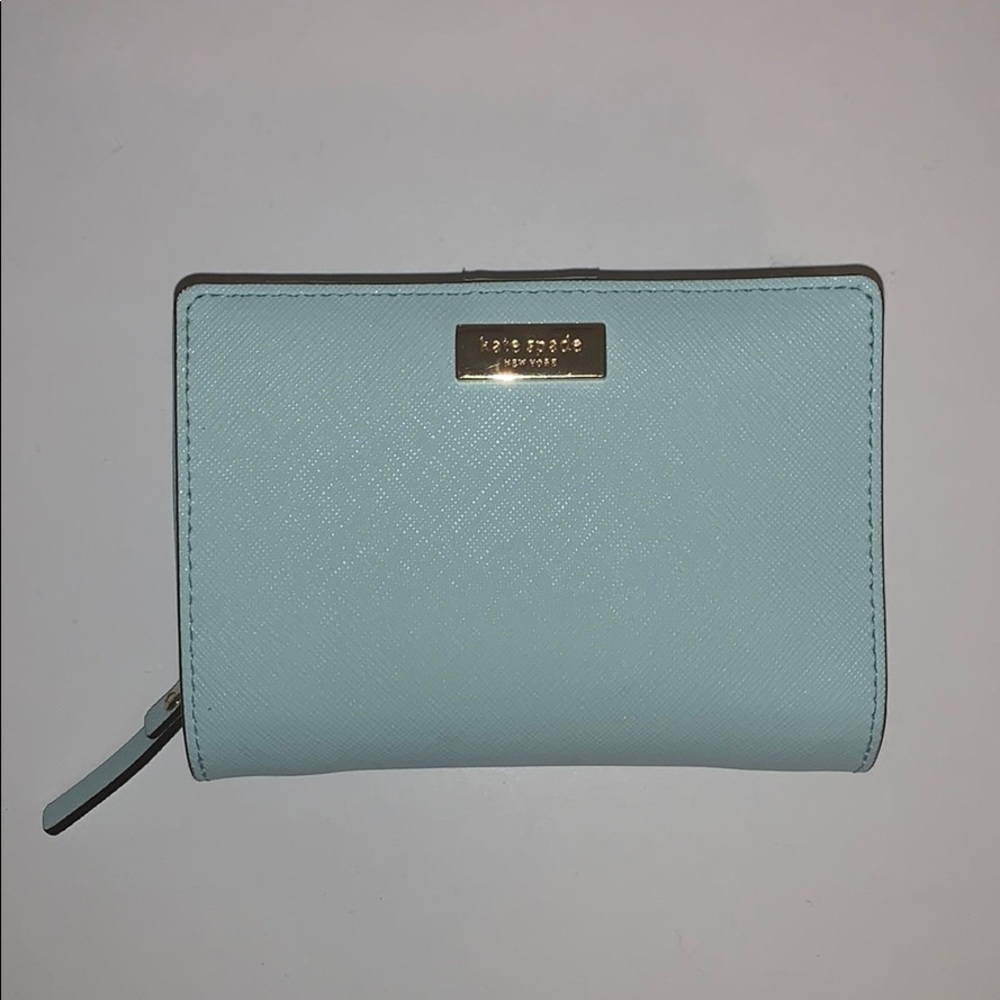 kate spade blue wallet